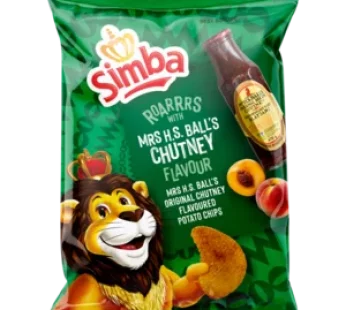Simba Mrs H.S. Ball’s Chutney Flavoured Potato Chips 120g